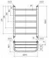 Водяной полотенцесушитель Классика с полкой - превью фото 4